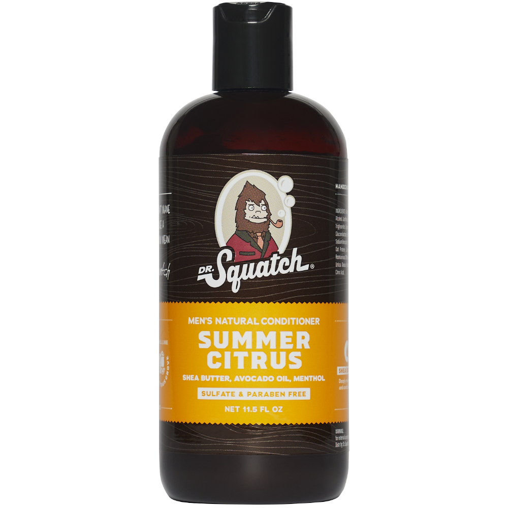 slide 1 of 3, Dr. Squatch Mens Summer Citrus Conditioner, 11.5 fl oz