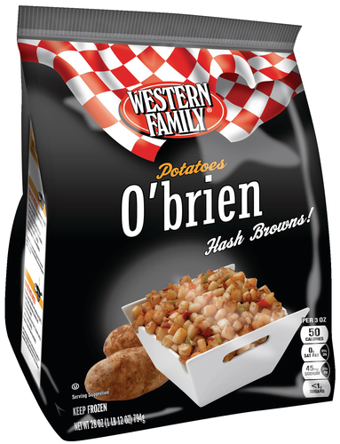 slide 1 of 1, Western Family Potato O'Brien, 28 oz