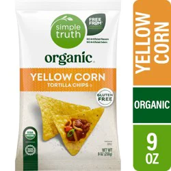 Simple Truth Organic Yellow Corn Tortilla Chips 9 oz