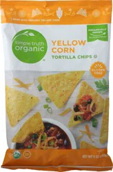 Simple Truth Organic Yellow Corn Tortilla Chips 9 oz