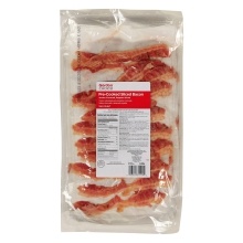 slide 1 of 1, GFS Pre-Cooked Bacon, 100 ct