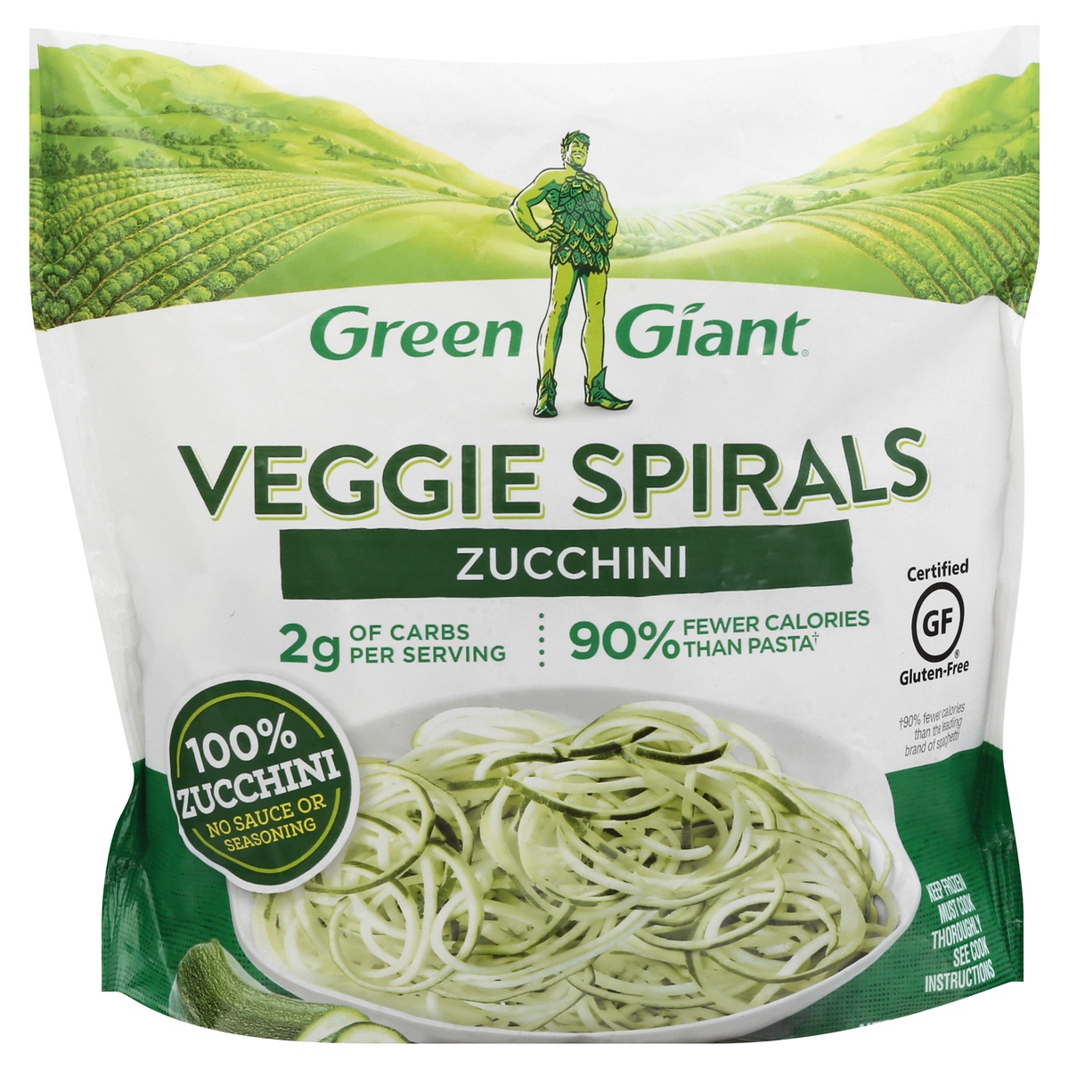 slide 1 of 5, Green Giant Zucchini Veggie Spirals 12 oz, 12 oz