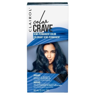 slide 1 of 1, Clairol Color Crave Semi-Permanent Indigo, 2 oz