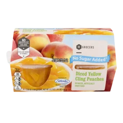 SE Grocers Diced Peach Nsa