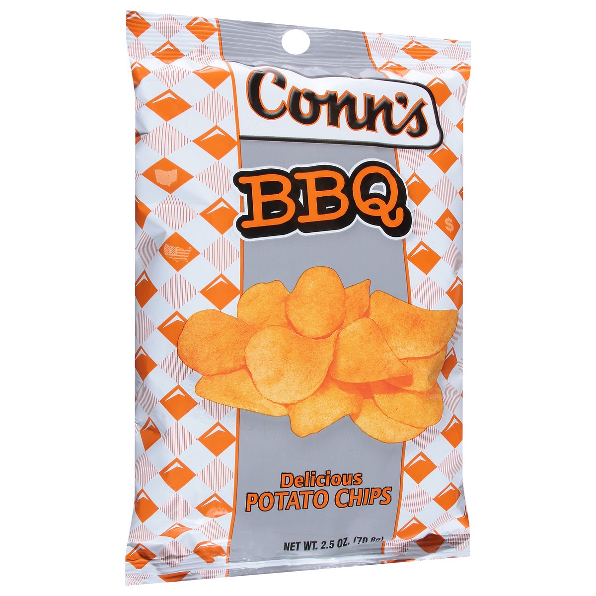 slide 3 of 15, Conn's Bbq Potato Chips, 3.5 oz