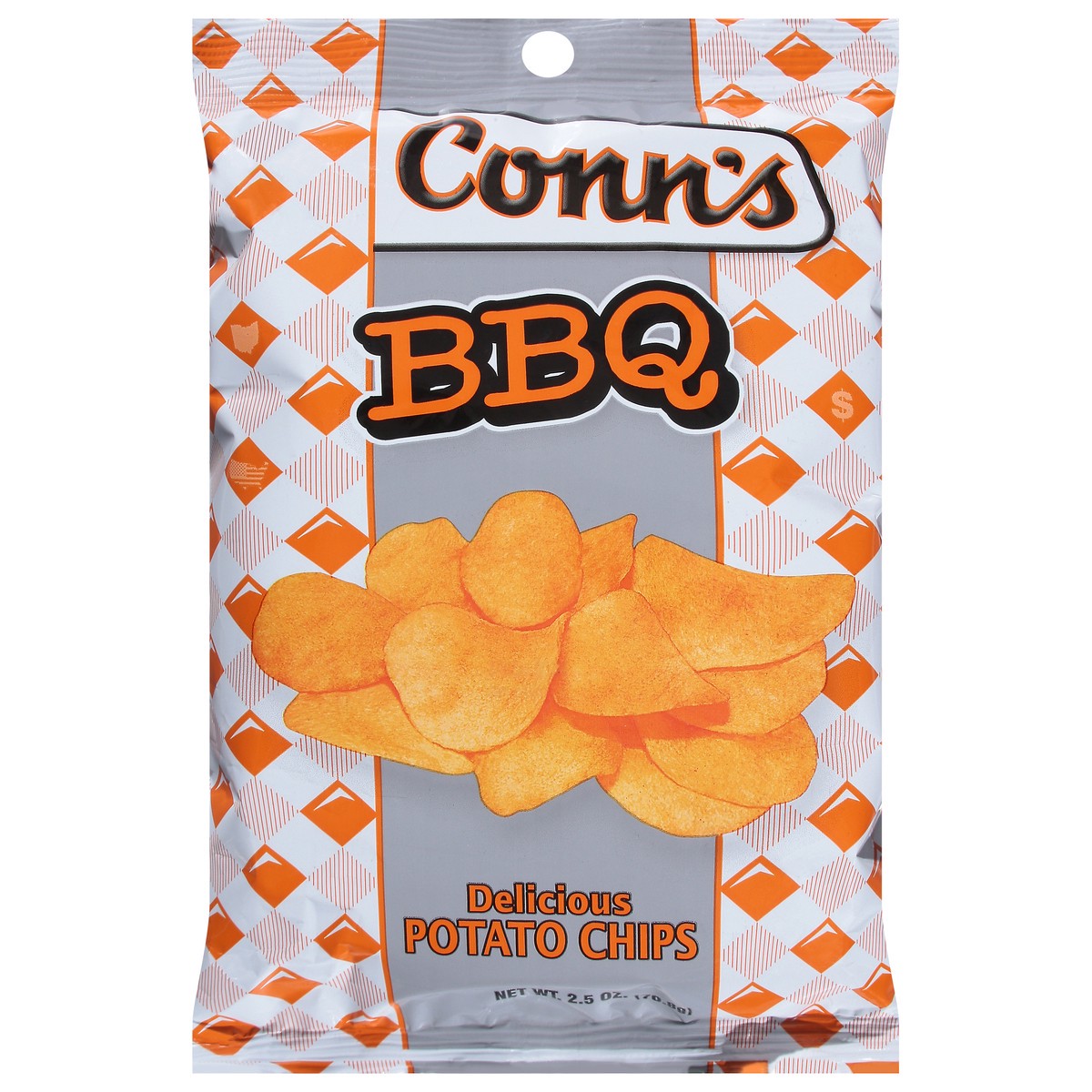 slide 4 of 15, Conn's Bbq Potato Chips, 3.5 oz