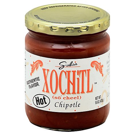 slide 1 of 1, Xochiti Salsa Chipotle Hot Jar - 15 Oz, 15 oz