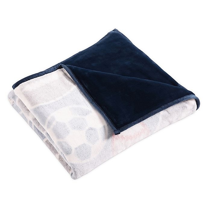 slide 1 of 9, Therapedic Glow-in-the-Dark Reversible Weighted Throw Blanket - Navy, 6 lb