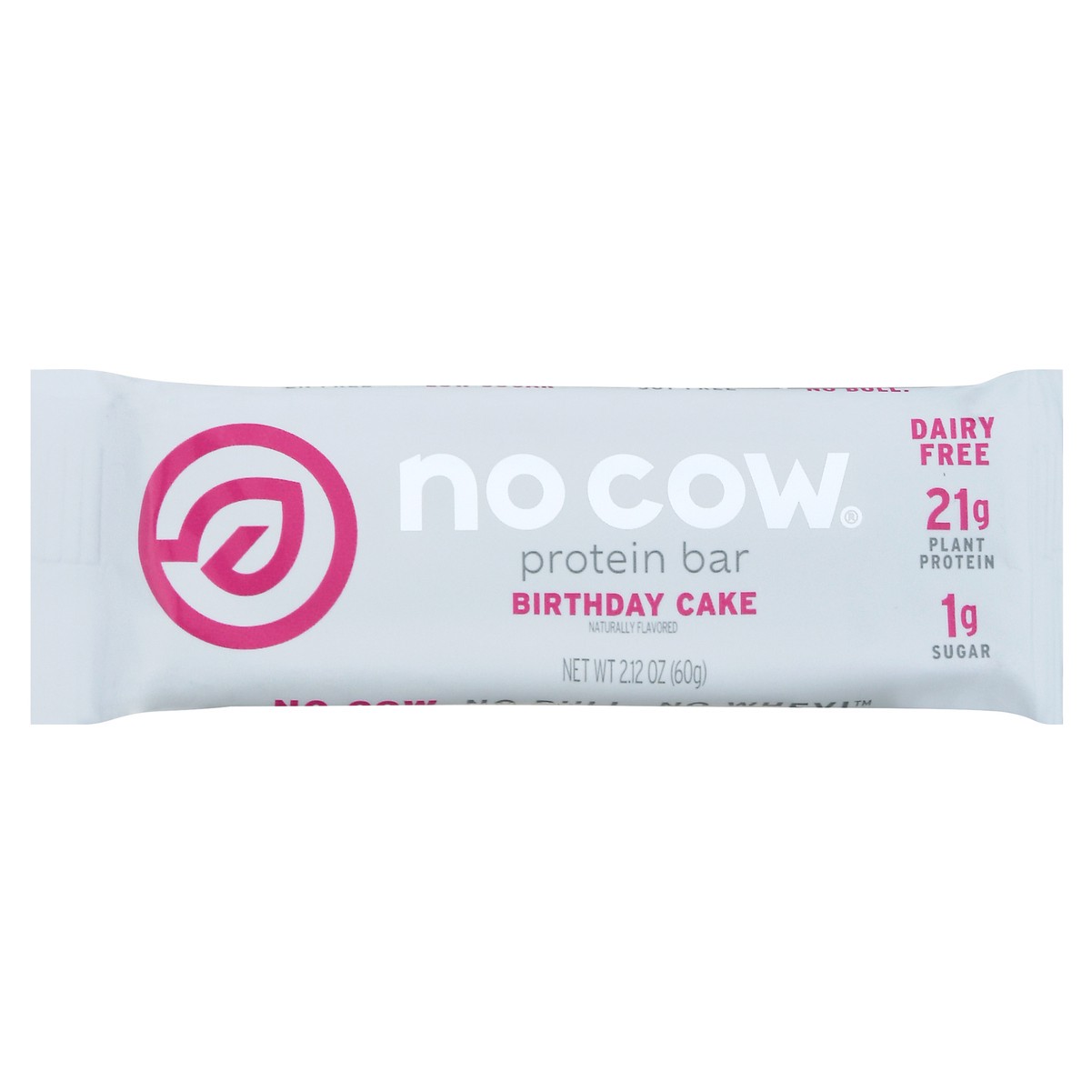 slide 1 of 1, No Cow Birthday Cake Protein Bar, 1 ct