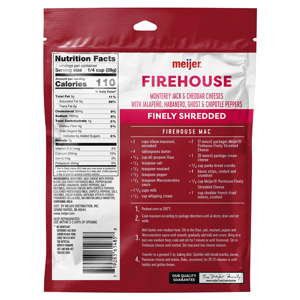 slide 3 of 5, Meijer Shred Chs Ghost Pppr/Jal/Hab 7 Oz, 7 oz