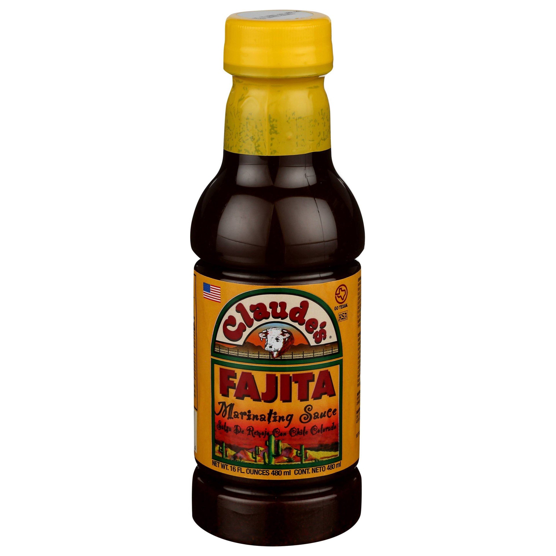 slide 1 of 2, Claude's Authentic Fajita Marinade 16 fl oz, 16 fl oz