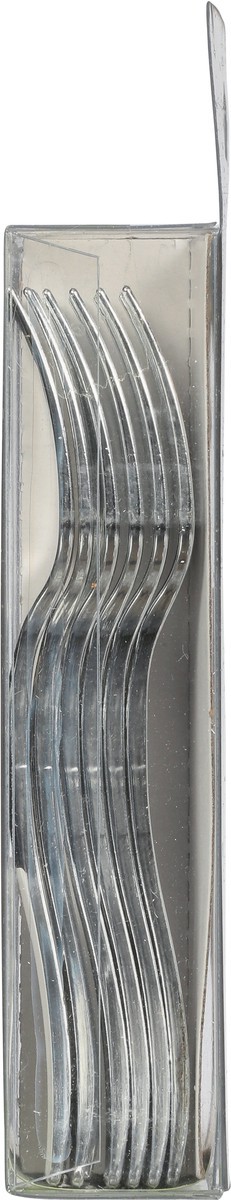 slide 2 of 9, Sensations Metallic Forks Mini 24 ea, 24 ct