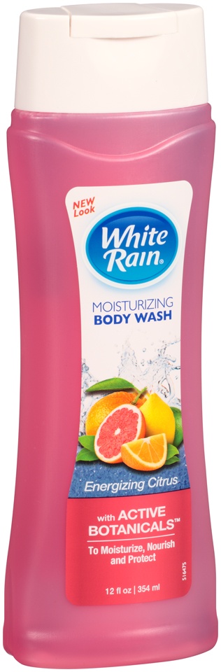 slide 1 of 1, White Rain Energizing Citrus Moisturizing Body Wash, 12 fl oz