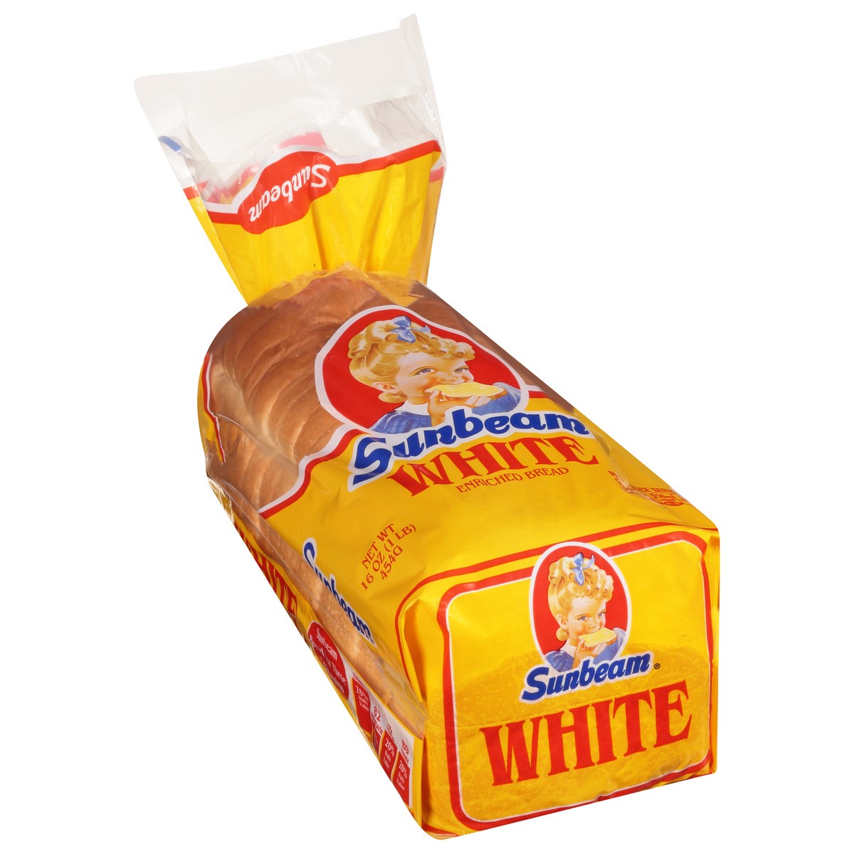 slide 7 of 9, Sunbeam Enriched White Bread 16 oz, 16 oz