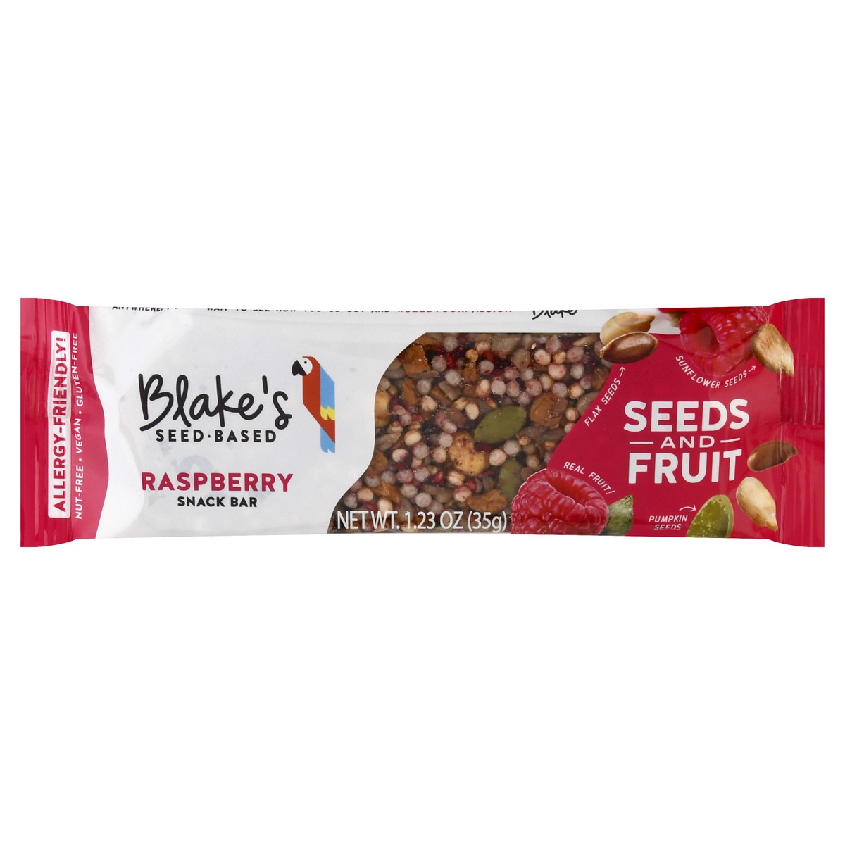 slide 1 of 13, Blake's Raspberry Snack Bar 1.23 oz, 1.23 oz