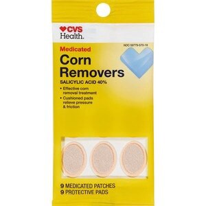 slide 1 of 1, CVS Health Medicated Corn Removers With Salicylic Acid, Regular, 1 ct