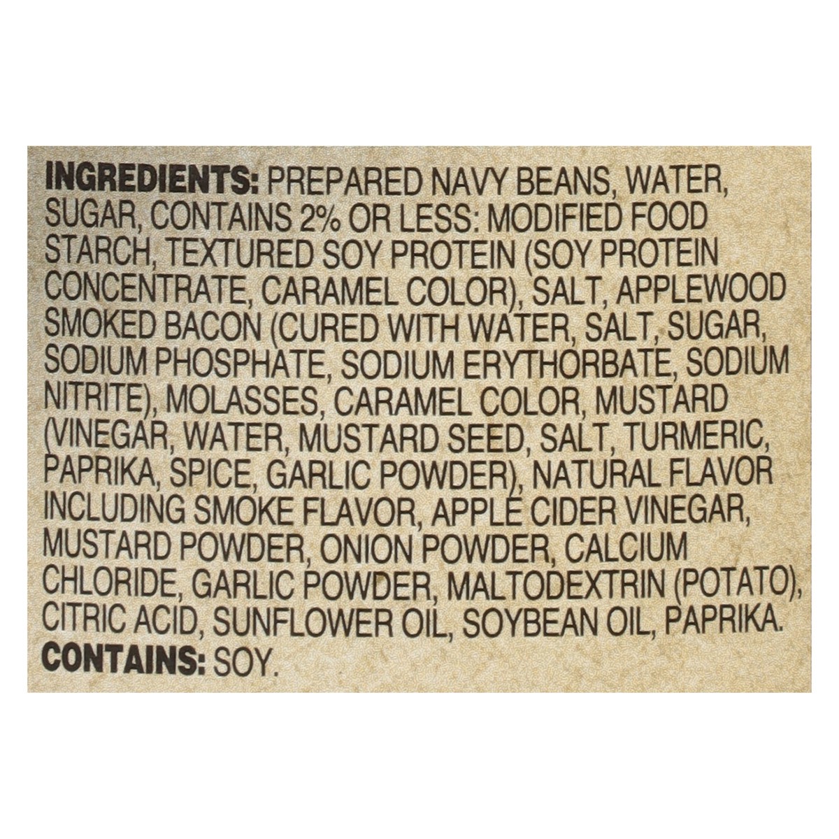 slide 7 of 14, Saucy Spoon Applewood Smoked Bacon Baked Beans 28 oz, 28 oz