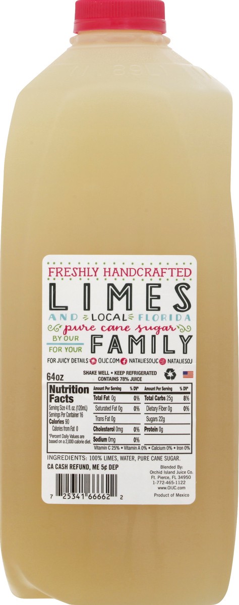 slide 9 of 13, Natalie's Margarita Mix - 64 oz, 64 oz