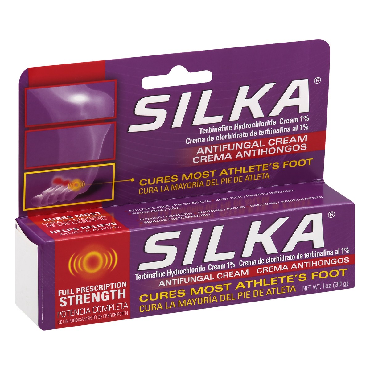 slide 7 of 12, Silka Full Prescription Strength Antifungal Cream 1 oz, 1 oz