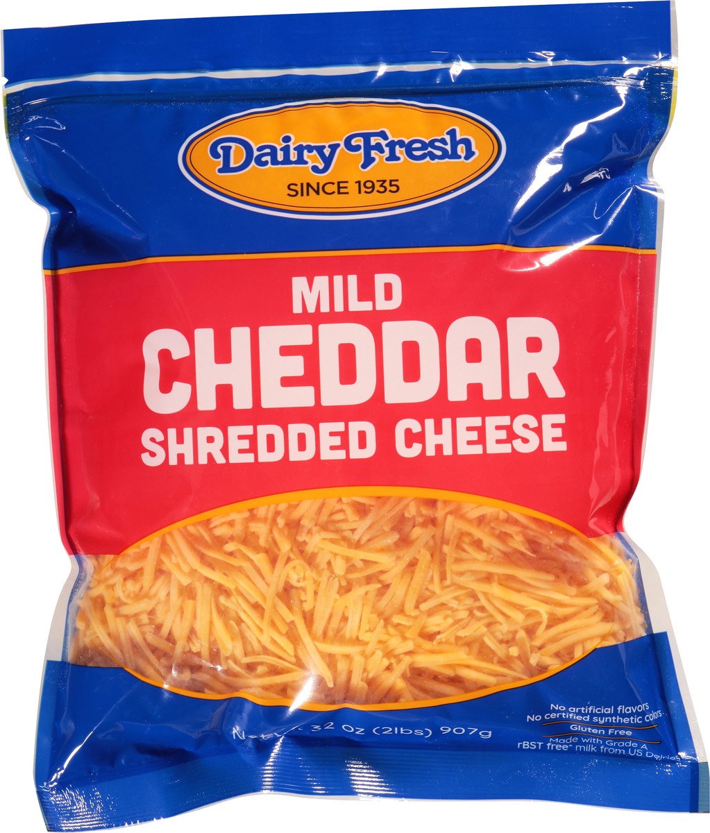slide 8 of 12, Dairy Fresh Shredded Cheese, 2 lb