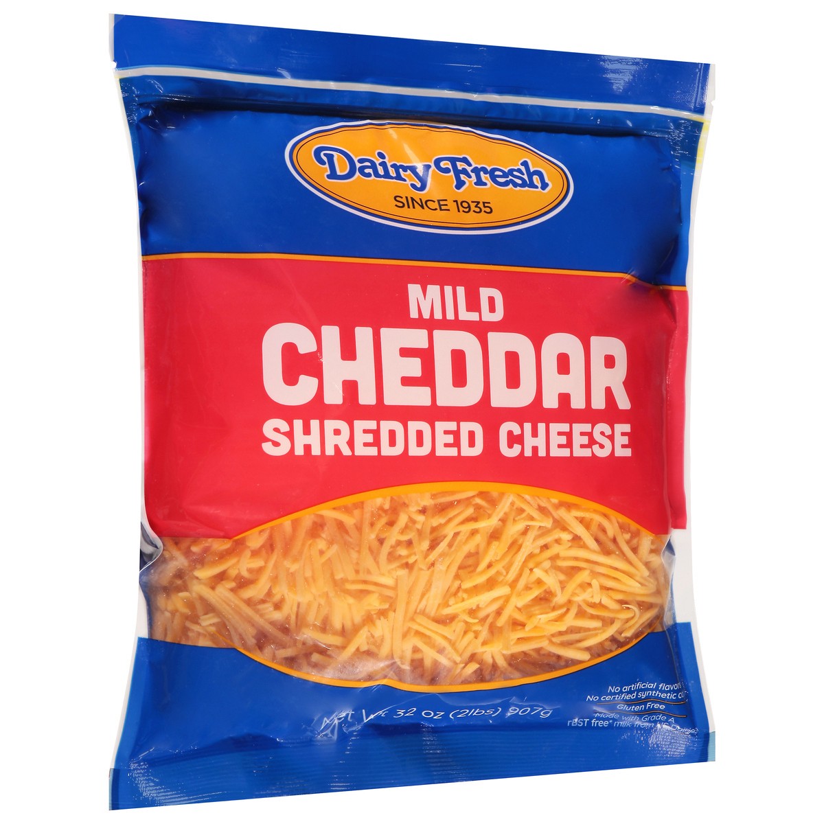 slide 10 of 12, Dairy Fresh Shredded Cheese, 2 lb