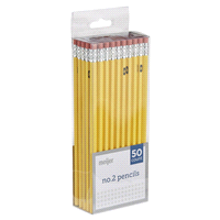 slide 3 of 29, Meijer No.2 Yellow Fashion Pencils, 50 ct