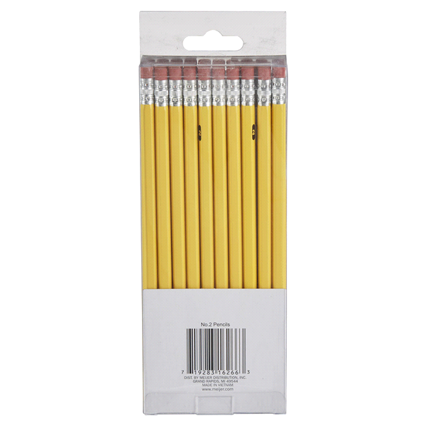 slide 20 of 29, Meijer No.2 Yellow Fashion Pencils, 50 ct