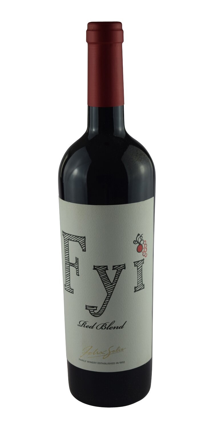 slide 1 of 1, FYI Felix Solis Red Blend, 750 ml
