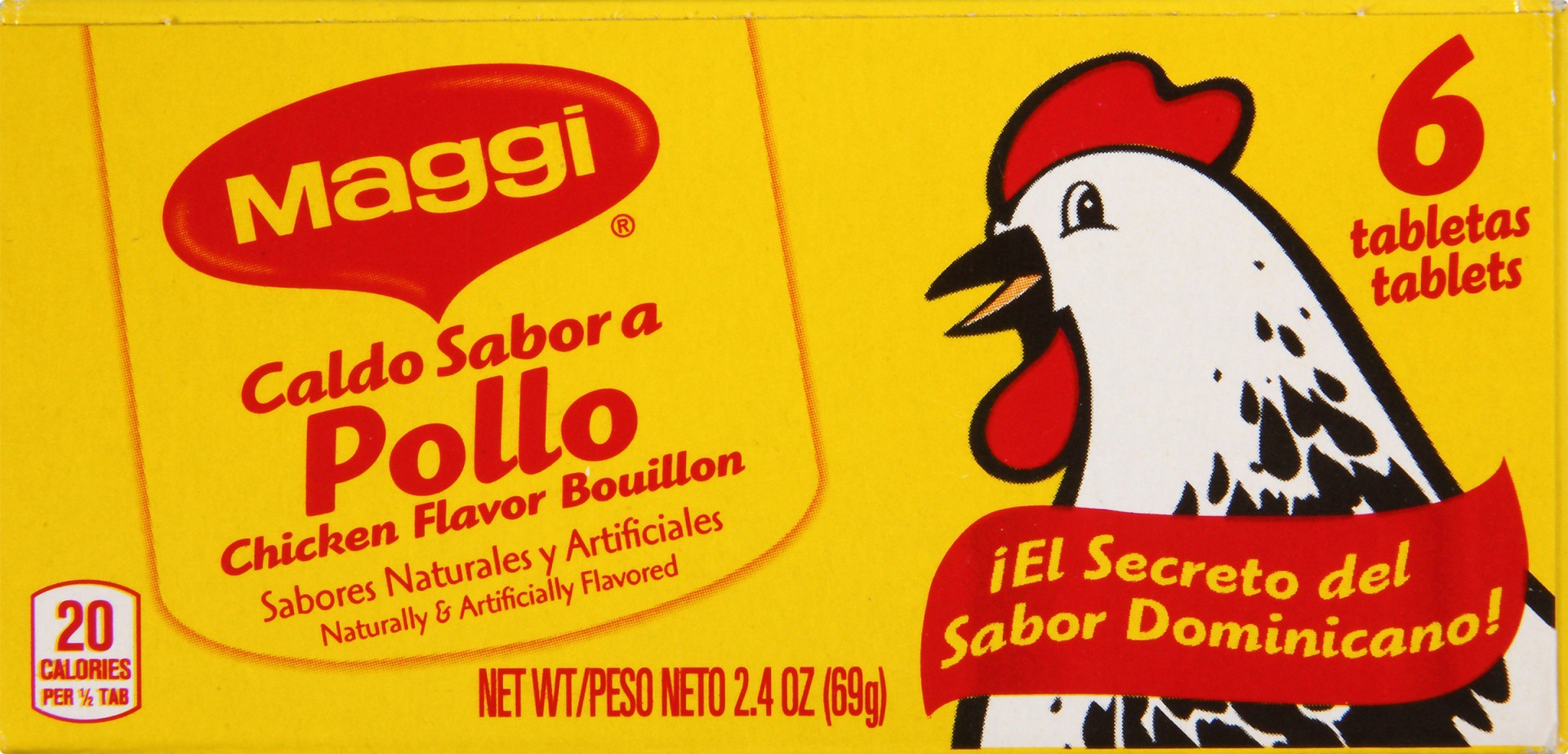 slide 4 of 5, Maggi Chicken Flavor Bouillon Tablets, 2.4 oz