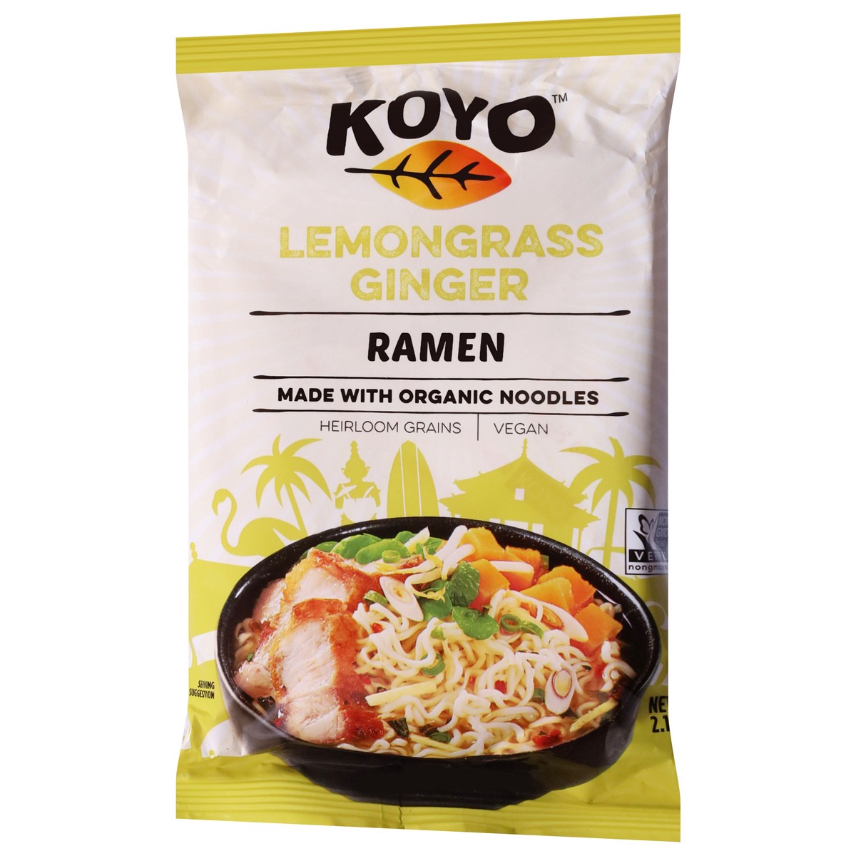 slide 9 of 9, Koyo Lemongrass Ginger Ramen 2.1 oz, 2.1 oz