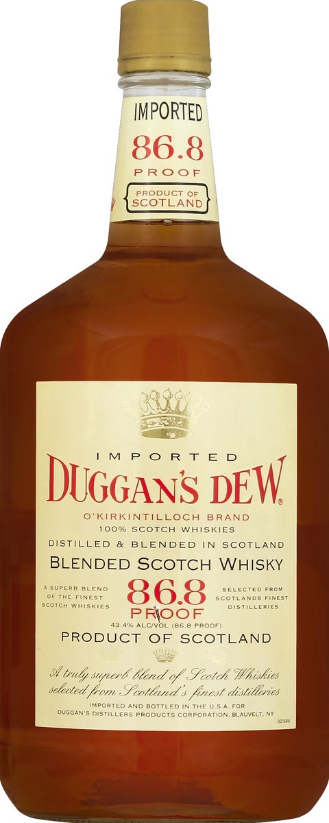 slide 2 of 3, Duggans Dew Whisky 1.75 lt, 1.75 liter