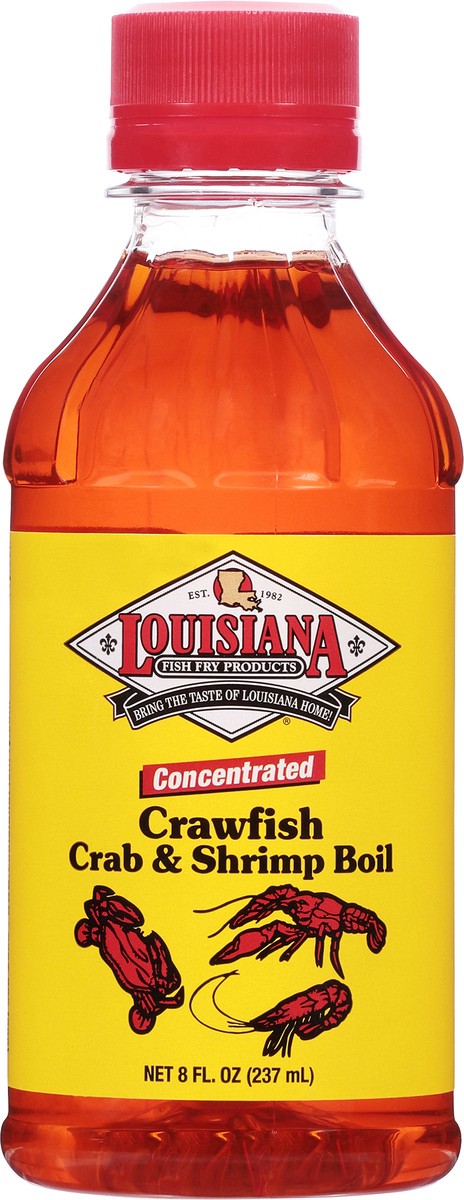 slide 4 of 9, Louisiana Fish Fry Products Concentrated Crawfish, Shrimp & Crab Boil 8 fl oz, 8 fl oz