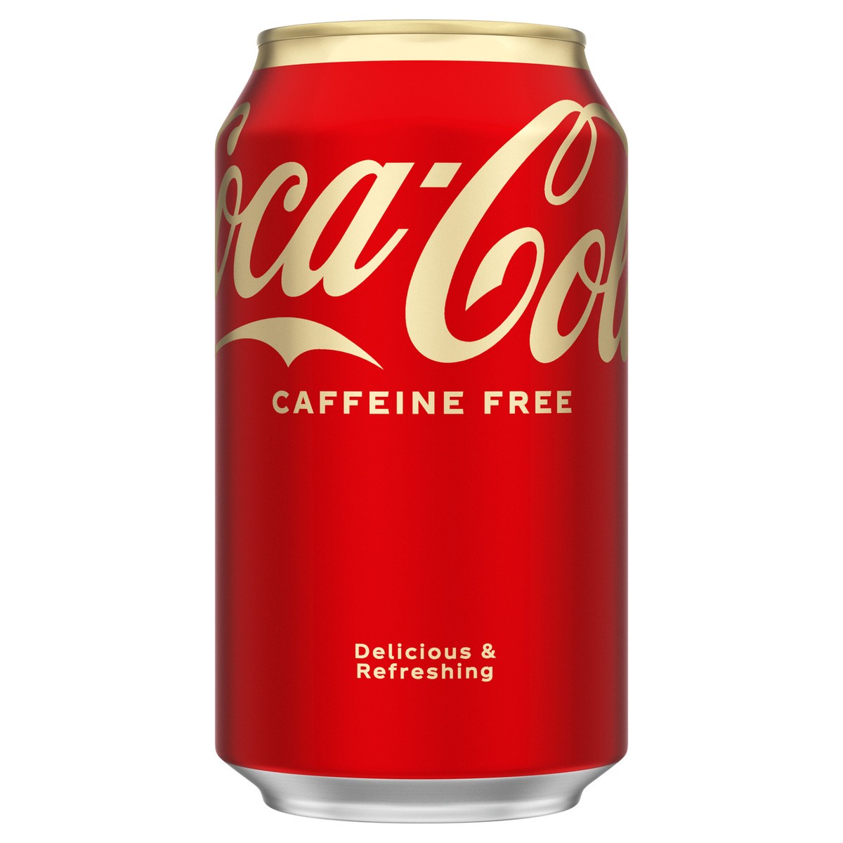 slide 1 of 5, Coca-Cola Caffeine-Free Can, 12 fl oz, 12 fl oz