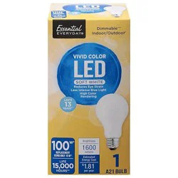 Essential Everyday Soft White Bulb Led 100W