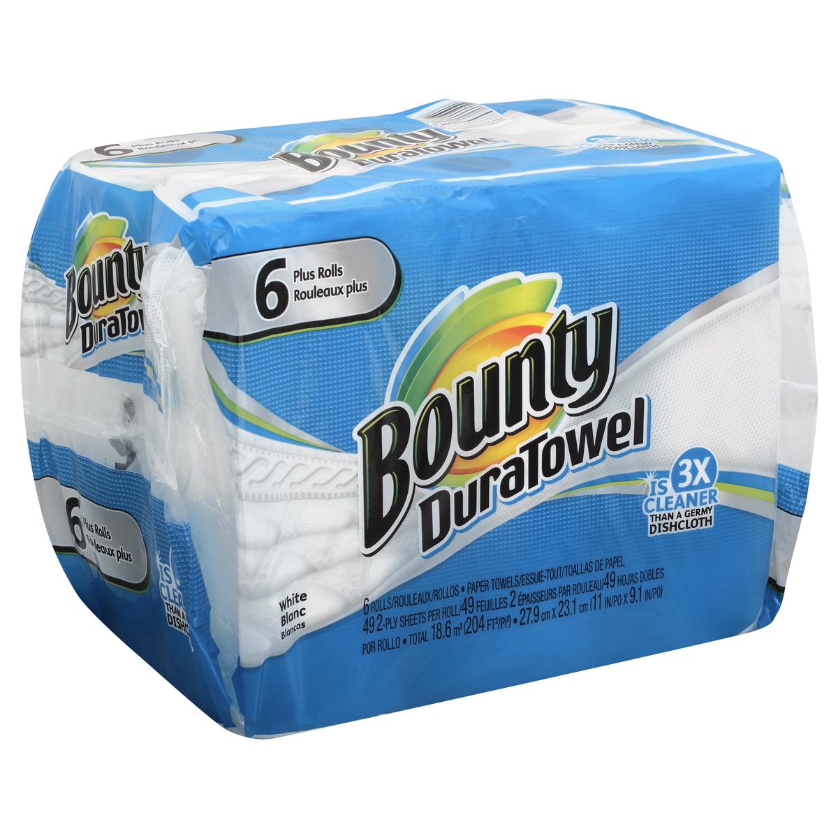 slide 1 of 1, Bounty Paper Towels, 6 ct