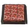 slide 7 of 13, FRESH FROM MEIJER Meijer Valentine Brownie, Pink and Red icing drizzle /, 9 ct; 13 oz