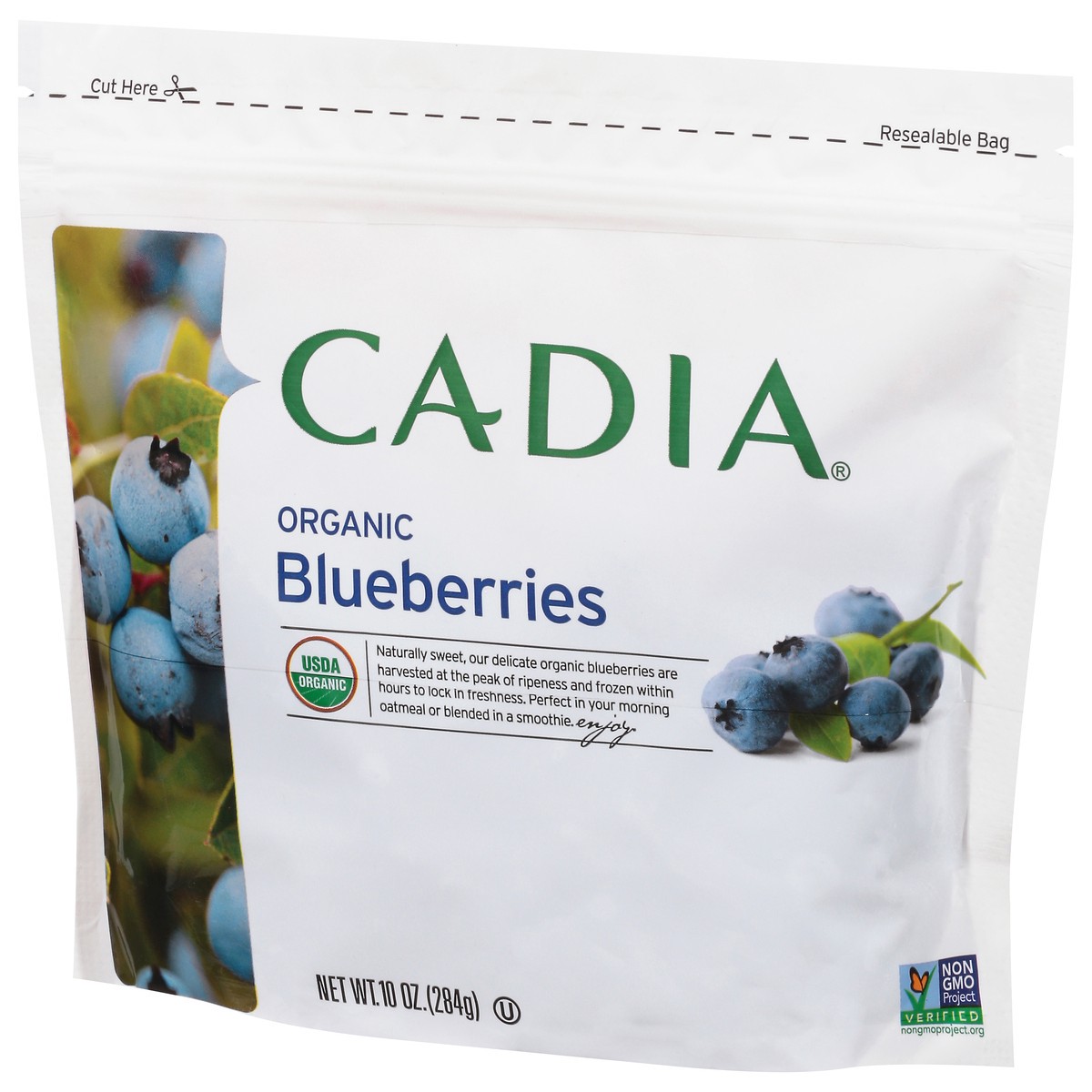 slide 12 of 13, Cadia Fruit Blueberries, 10 oz