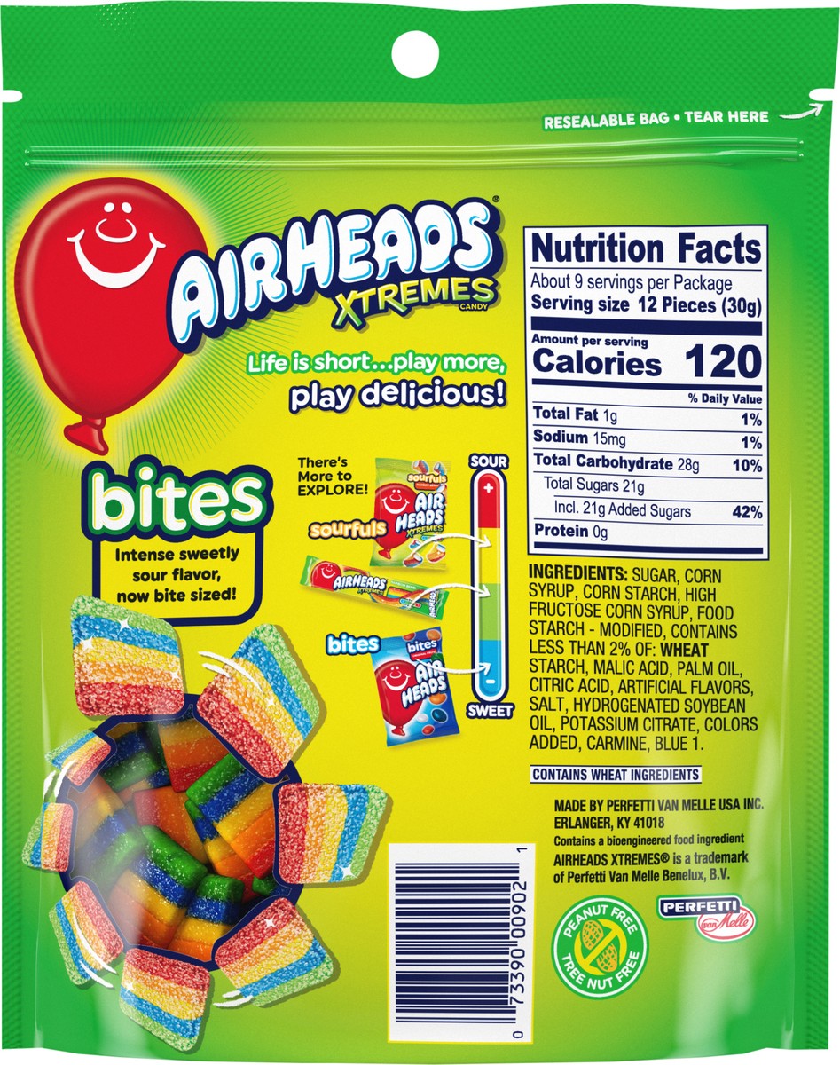 slide 6 of 7, Airheads Xtreme Rainbow Berry Bites Candy - 9oz, 9 oz