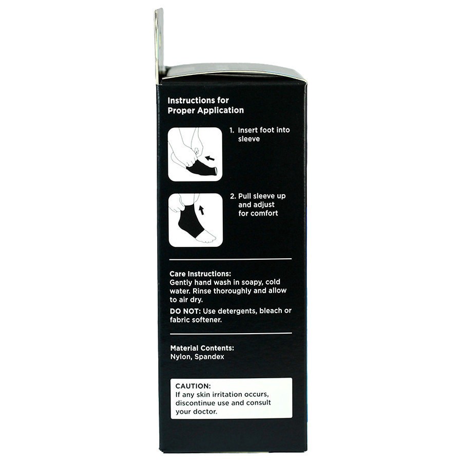 slide 4 of 5, Walgreens Compression Sleeve - Ankle Large / X Large, 1 ct