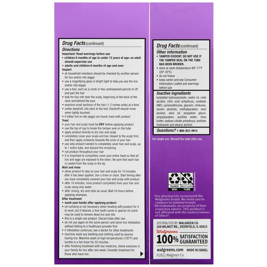 slide 4 of 5, Walgreens Ivermectin Lotion, 4 oz