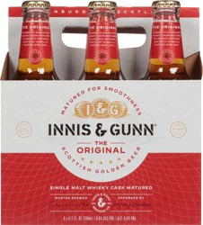 Innis & Gunn The Original Scottish Golden Beer 6 x 11.2 fl oz Bottles