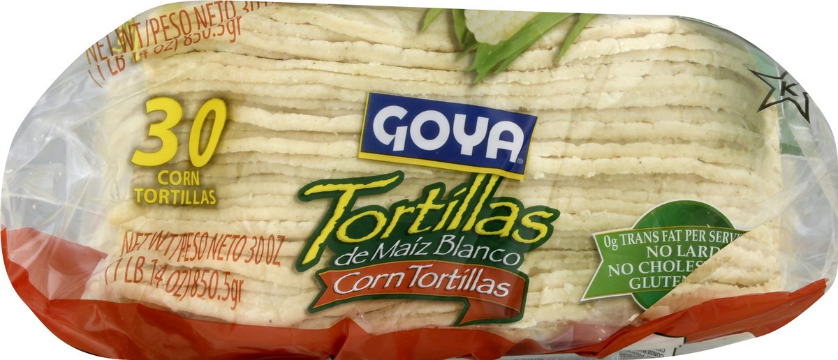 slide 4 of 9, Goya Corn Tortillas 30 ea, 30 ct