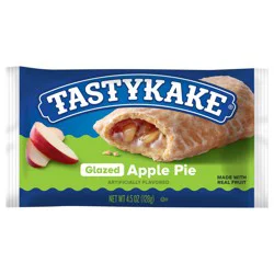Tastykake Glazed Apple Pie, Individually Wrapped Snack Pie, 4.5 oz