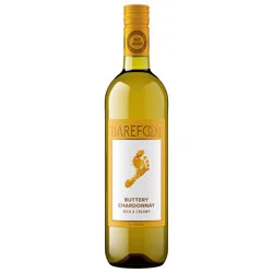 Barefoot Cellars Buttery Chardonnay White Wine 750ml