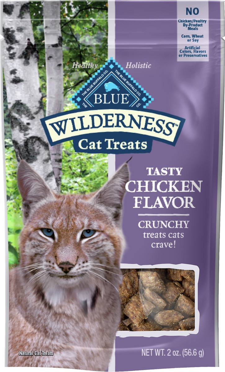 slide 1 of 17, Blue Buffalo Blue Wilderness Tasty Chicken Flavor Cat Treats 2 oz, 2 oz