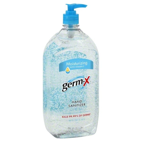 slide 1 of 1, Germ-X Hand Sanitizer 40 oz, 40 oz