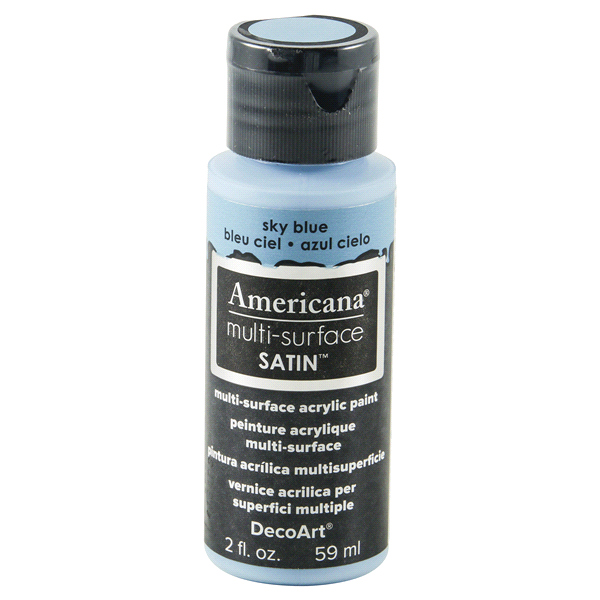 slide 1 of 1, Americana Multi Surface Paint Sky Blue, 2 oz