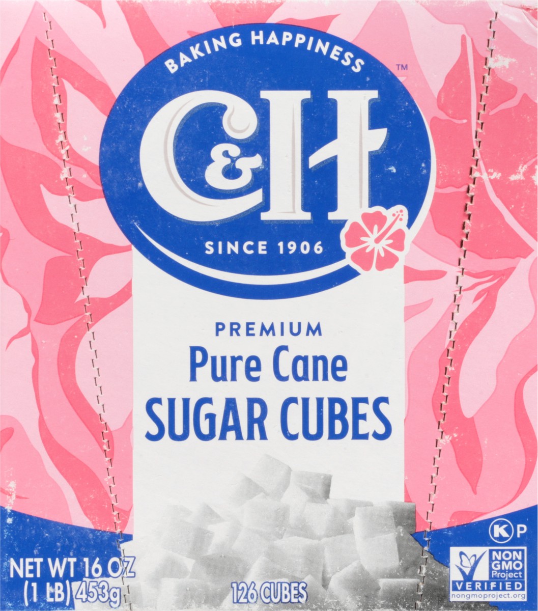 slide 6 of 9, C&H Pure Cane Sugar Cubes, 16 oz