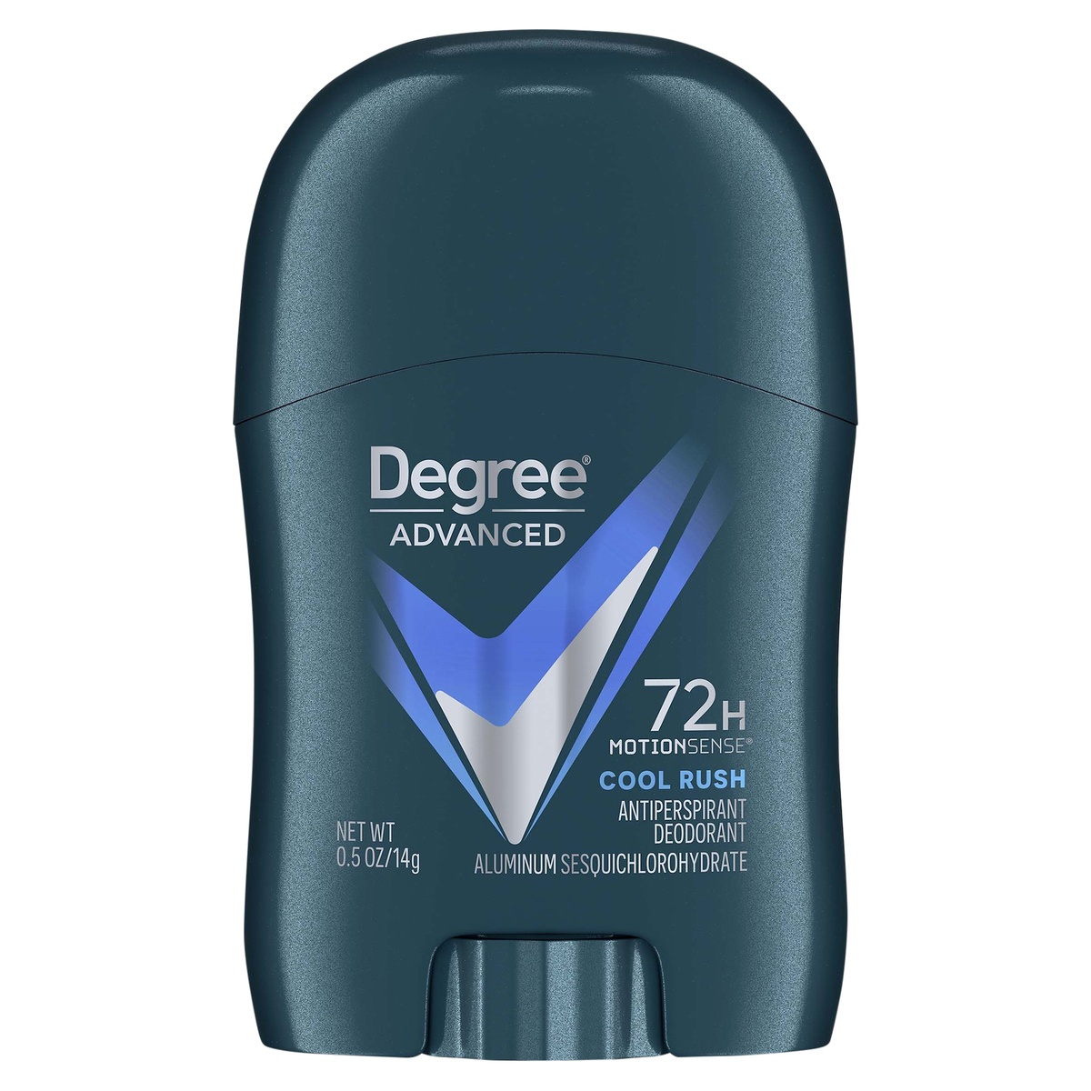 slide 1 of 1, Degree Men Dry Protection Cool Rush Antiperspirant & Deodorant, 0.5 oz