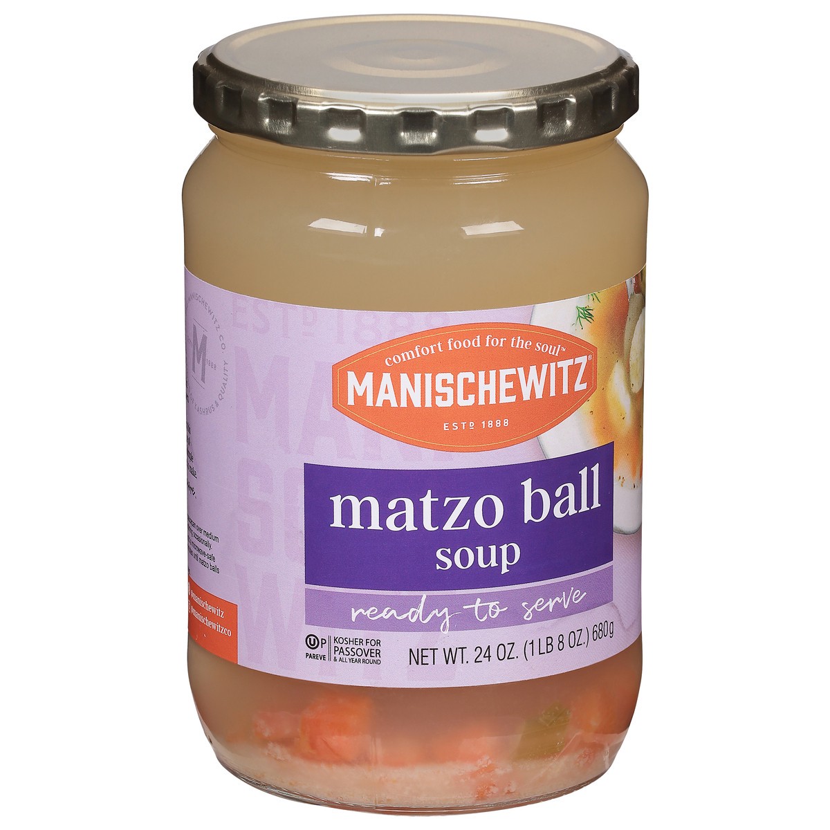 slide 3 of 12, Manischewitz Matzo Ball Soup 24 oz, 24 oz